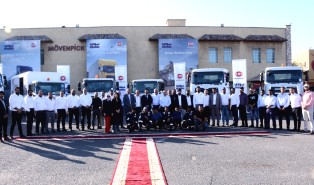 UD Trucks and Boodai Trading Team at Kuwait Open Day